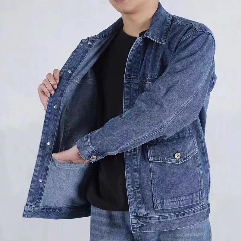 Jaqueta jeans masculina solta, - Jeans avaliação e preço