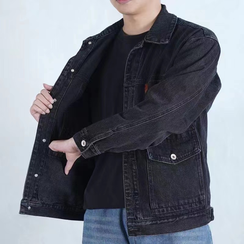 Jaqueta jeans masculina solta, - Jeans avaliação e preço